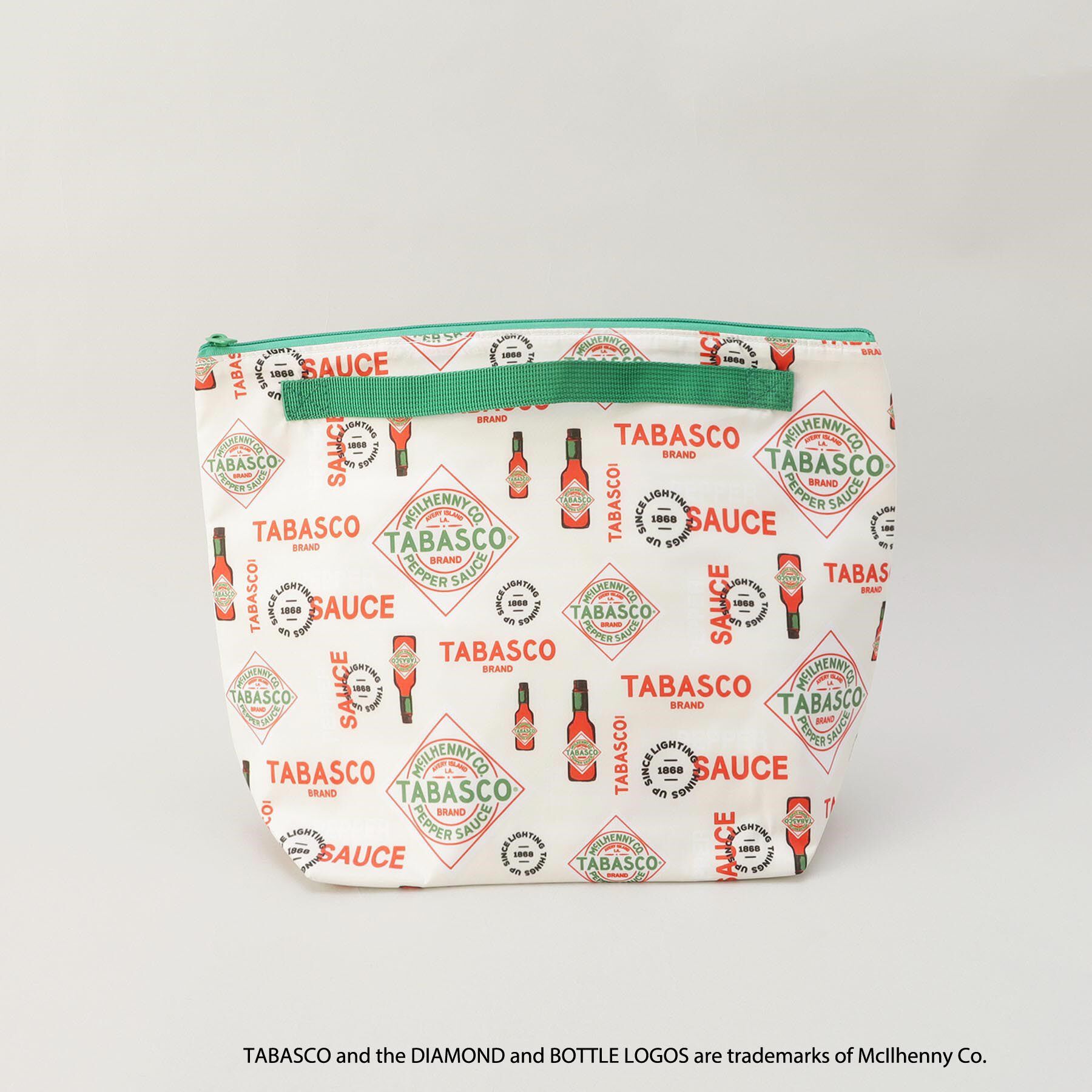 212 KITCHEN STORE「保冷ポーチ付きメッシュトートL WH ＜TABASCO(R) タバスコ＞」|その他|
