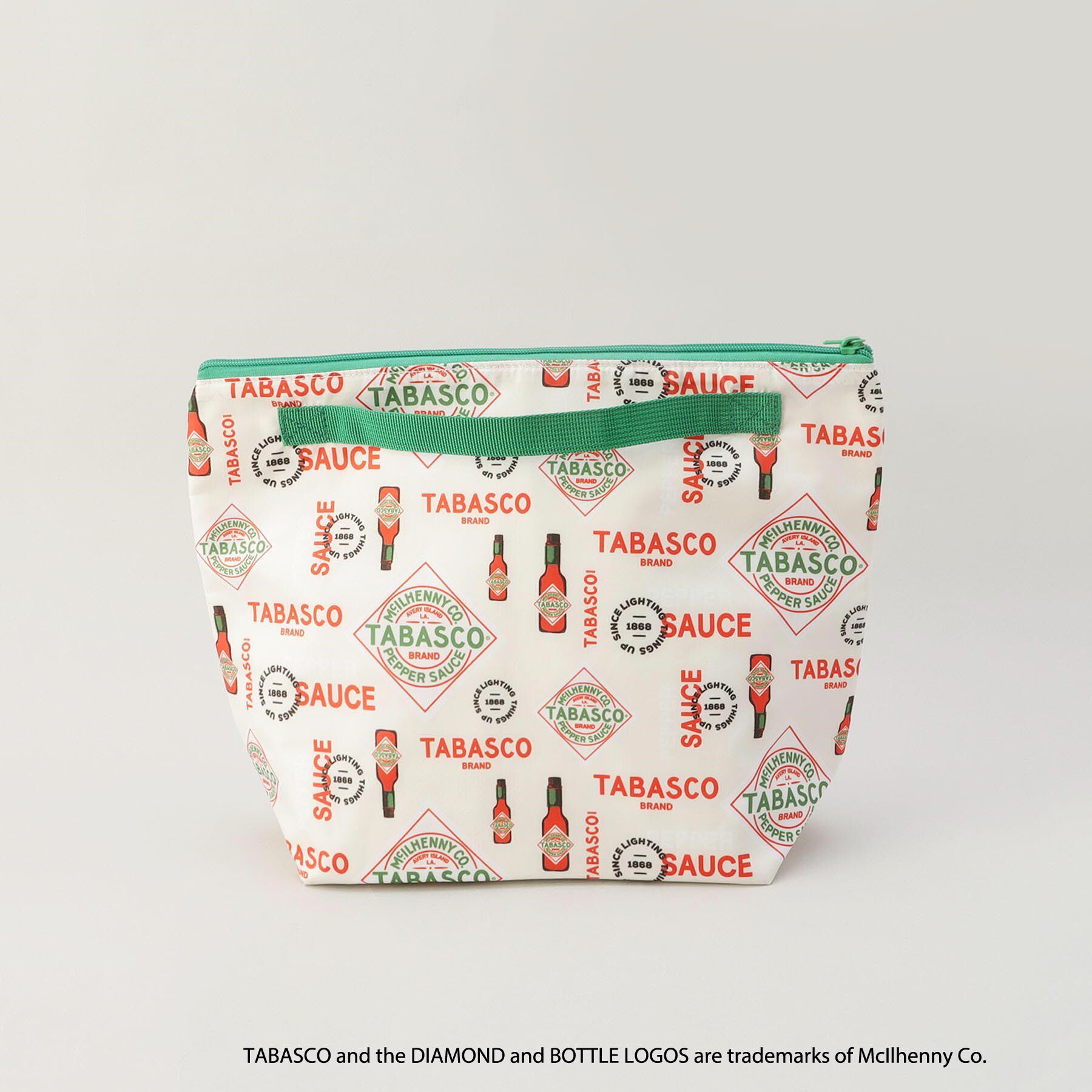212 KITCHEN STORE「保冷ポーチ付きメッシュトートL WH ＜TABASCO(R) タバスコ＞」|その他|