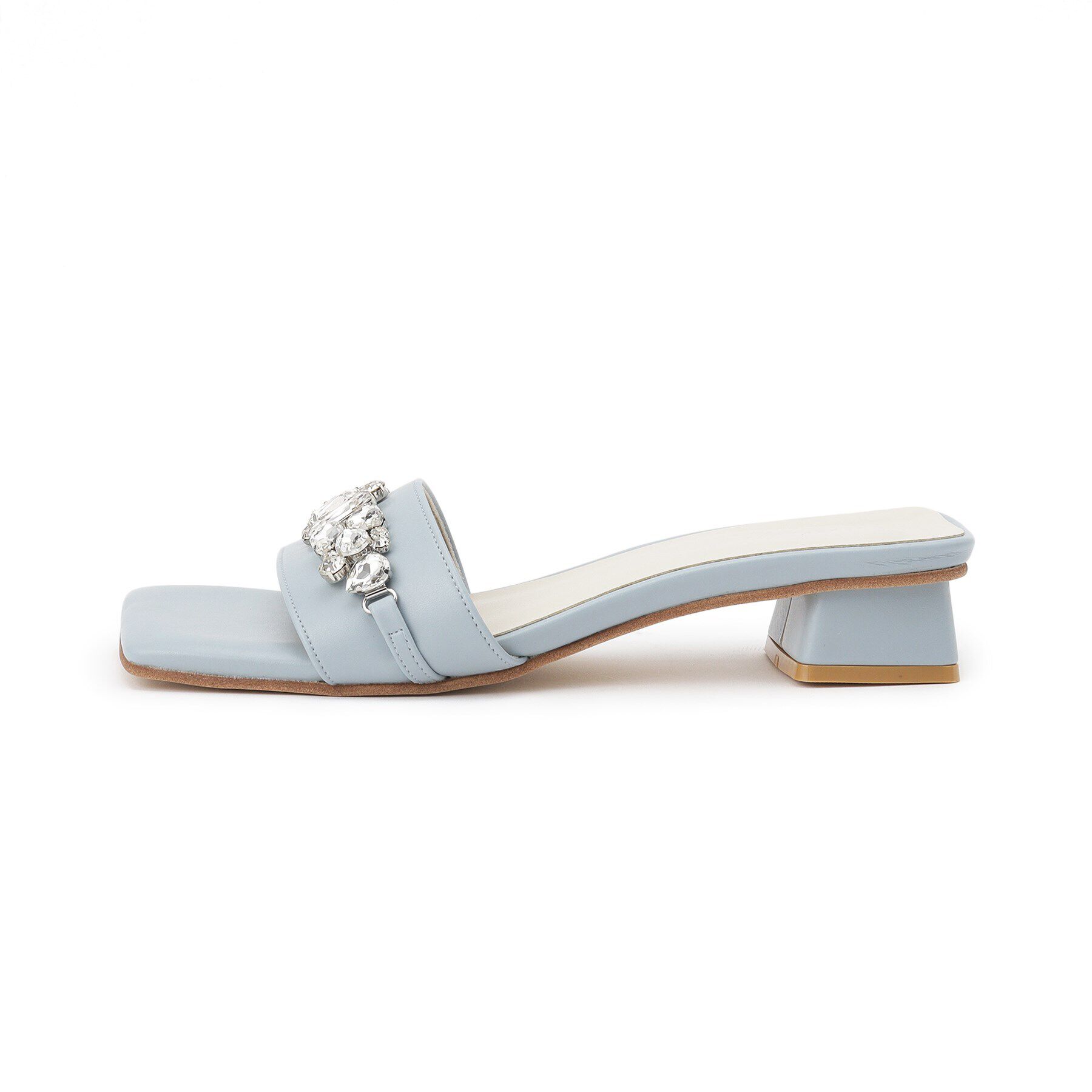 ESPERANZA「ビジューカラフルローヒールミュール」|サンダル|