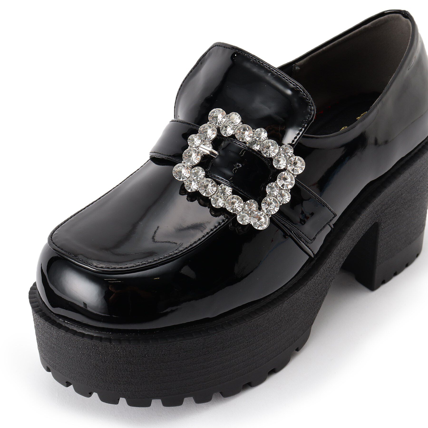 csT&P「キラキラ付き厚底ローファー」|パンプス|