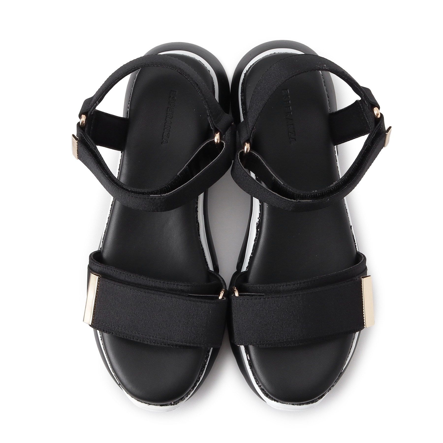 ESPERANZA「グリッター厚底スポサン 24SS」|サンダル|