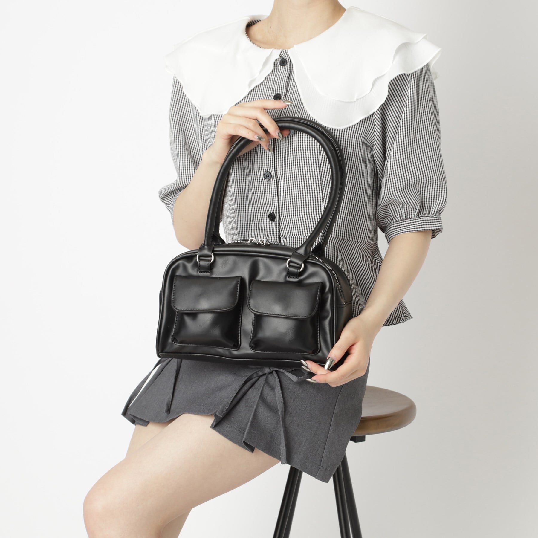 Ober Tashe「ソロモンボストンバッグ」|ボストンバッグ|