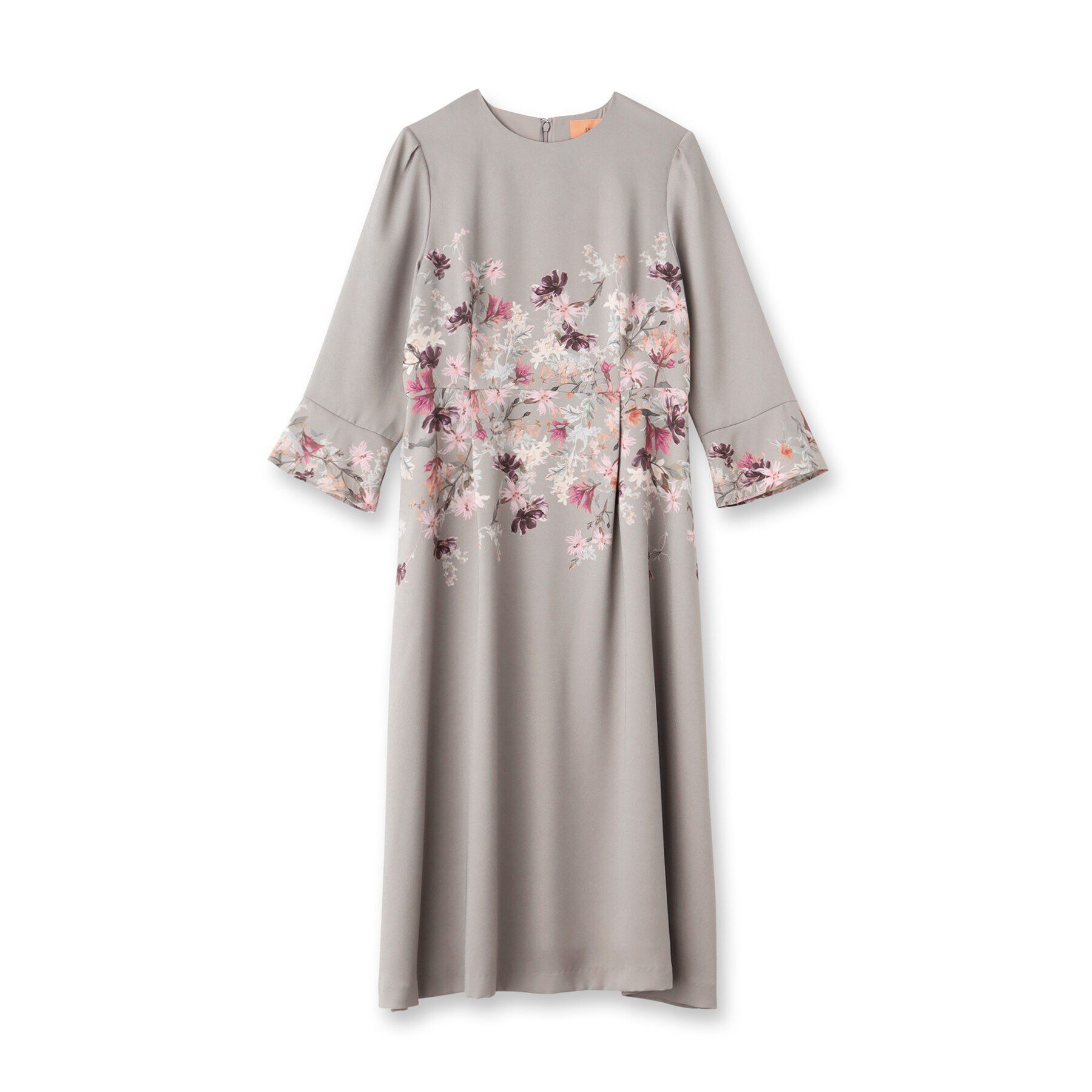 SunaUna「【着るだけでスタイルアップ!／Make bodyシリーズ】パネルプリントワンピース」|ワンピース|