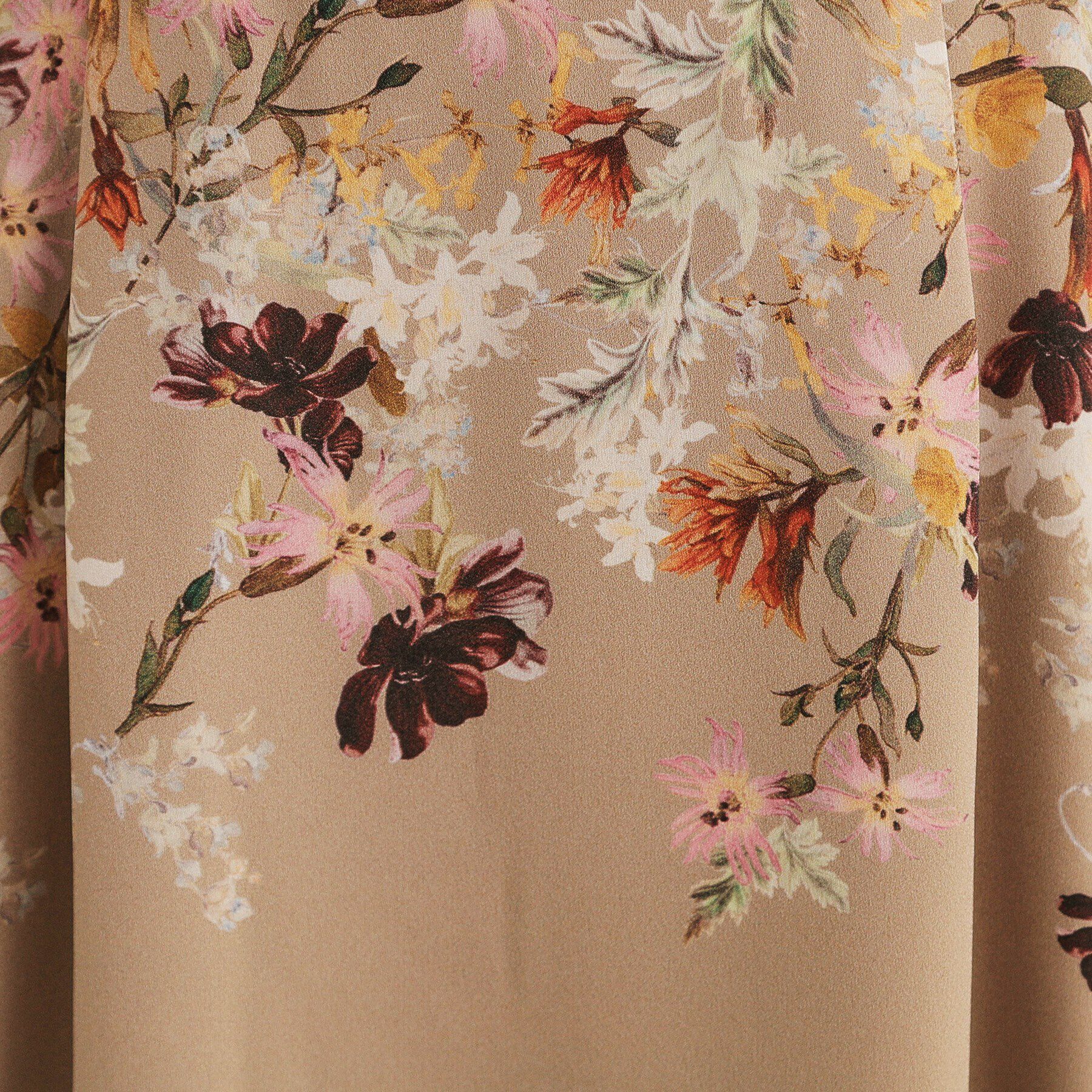 SunaUna「【着るだけでスタイルアップ!／Make bodyシリーズ】パネルプリントワンピース」|ワンピース|