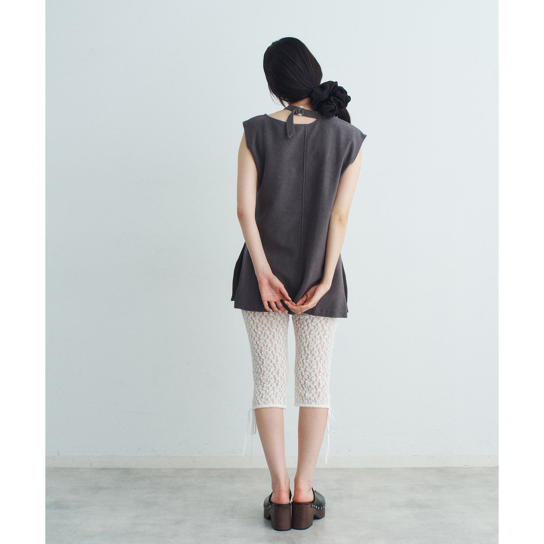 CODE A「pile cutout tee」|Tシャツ・カットソー|