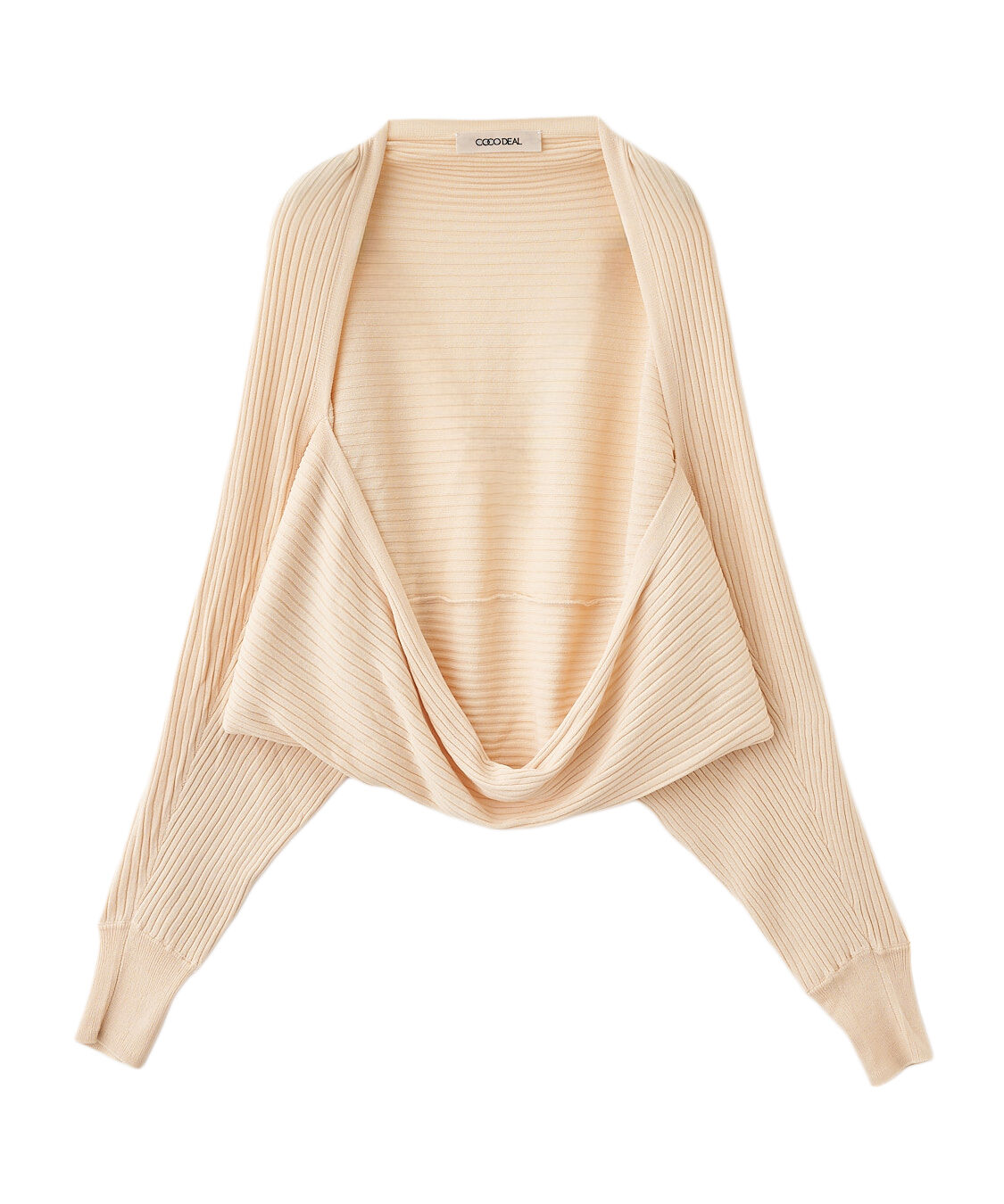 COCO DEAL「モモンガシルエットニットカーディガン」|カーディガン|