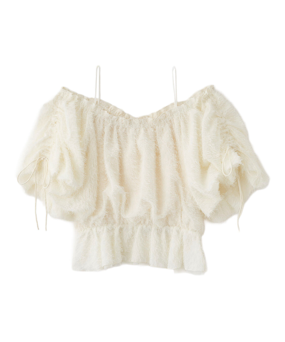 COCO DEAL「オフショルフラッフィーブラウス」|シャツ・ブラウス|