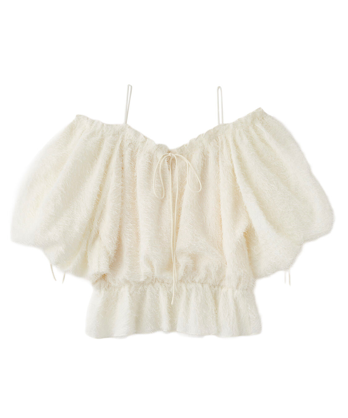 COCO DEAL「オフショルフラッフィーブラウス」|シャツ・ブラウス|