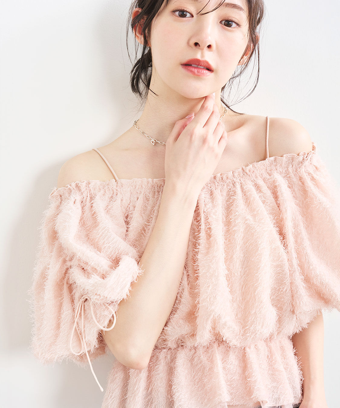 COCO DEAL「オフショルフラッフィーブラウス」|シャツ・ブラウス|