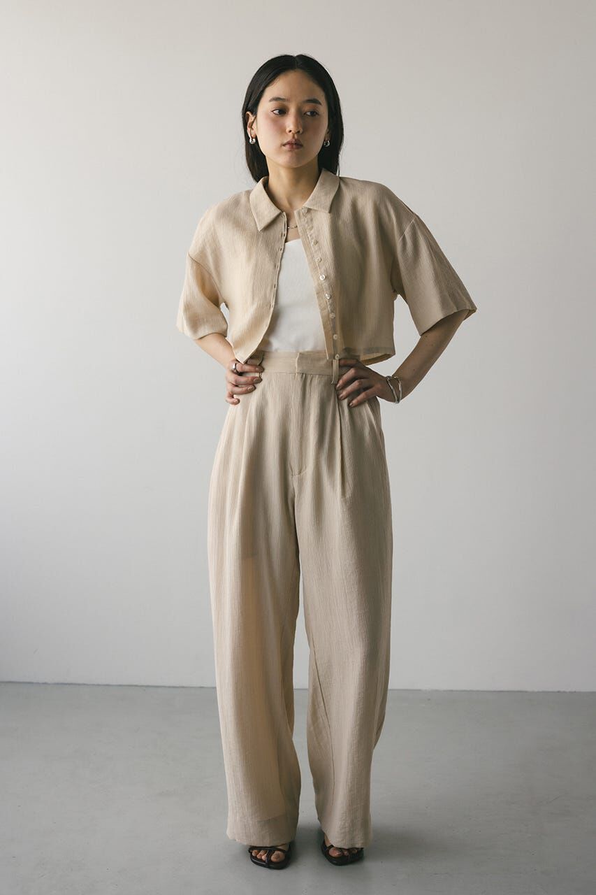 STYLEMIXER「ワッシャーツータックパンツ」|その他|