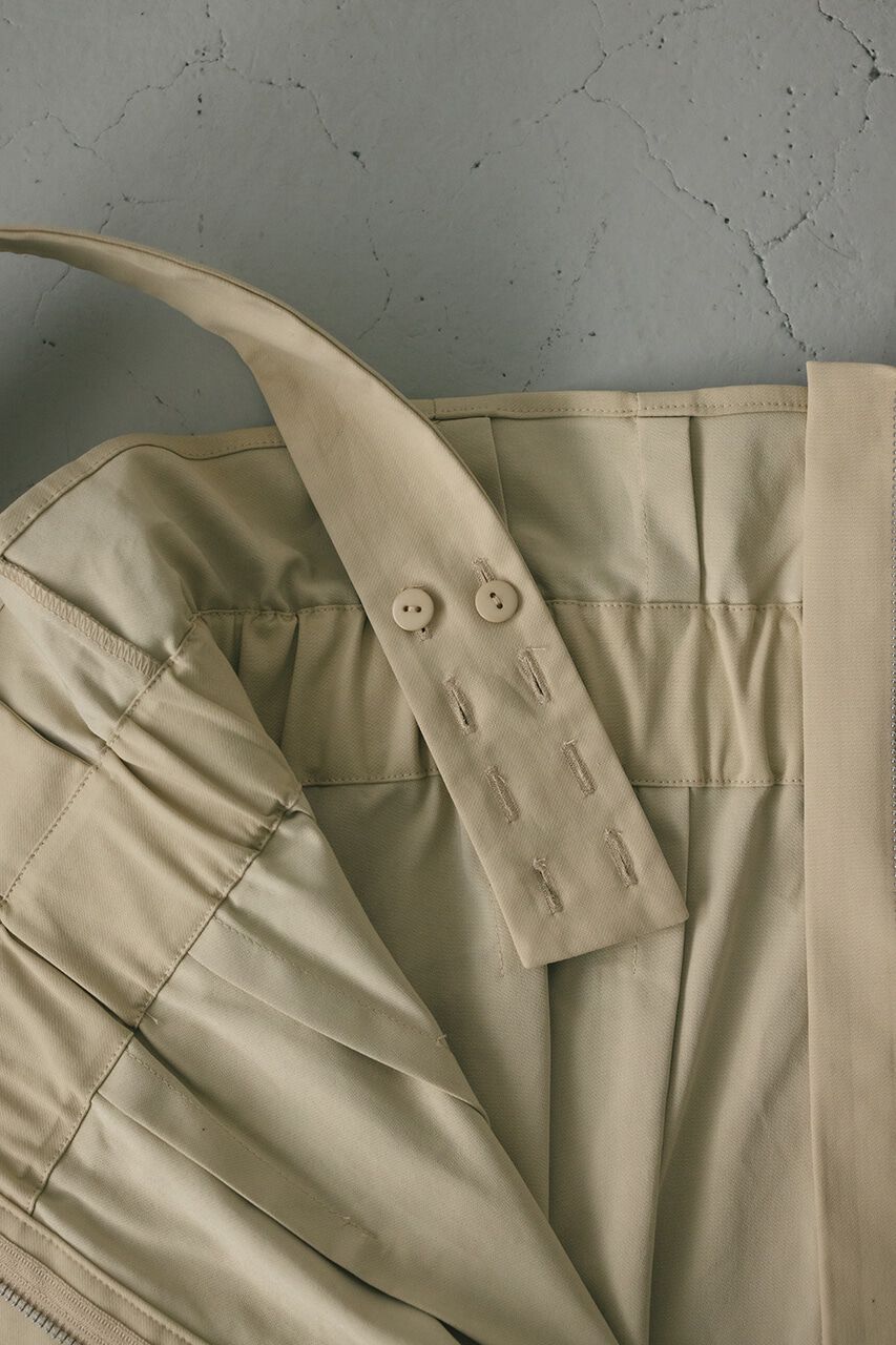 STYLEMIXER「ワイドギャザージャンスカ」|ワンピース|