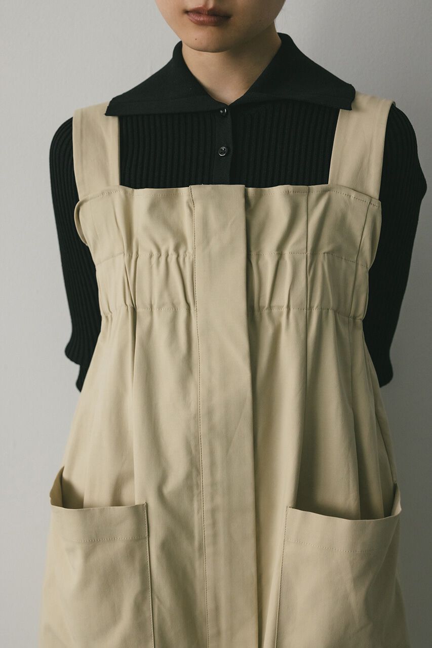 STYLEMIXER「ワイドギャザージャンスカ」|ワンピース|