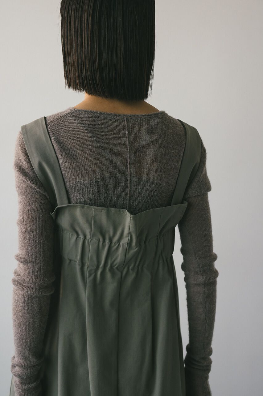 STYLEMIXER「ワイドギャザージャンスカ」|ワンピース|