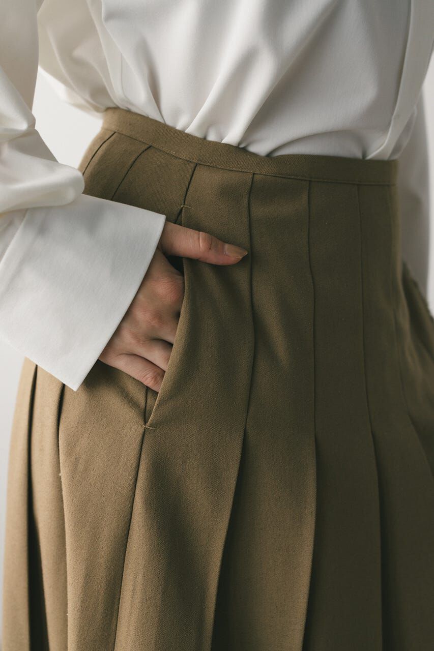 STYLEMIXER「ボックスタックラップスカート」|スカート|