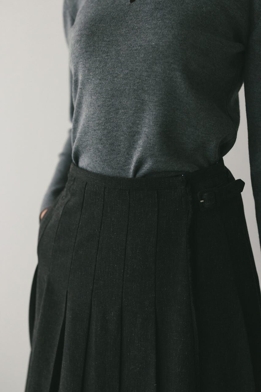 STYLEMIXER「ボックスタックラップスカート」|スカート|