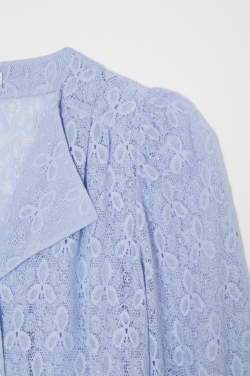 MOUSSY「PUFF SHOULDER LACE ブラウス」|シャツ・ブラウス|