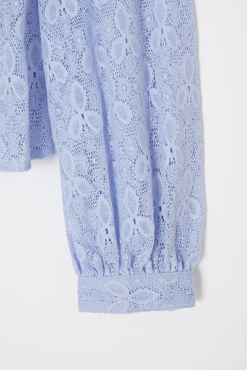 MOUSSY「PUFF SHOULDER LACE ブラウス」|シャツ・ブラウス|