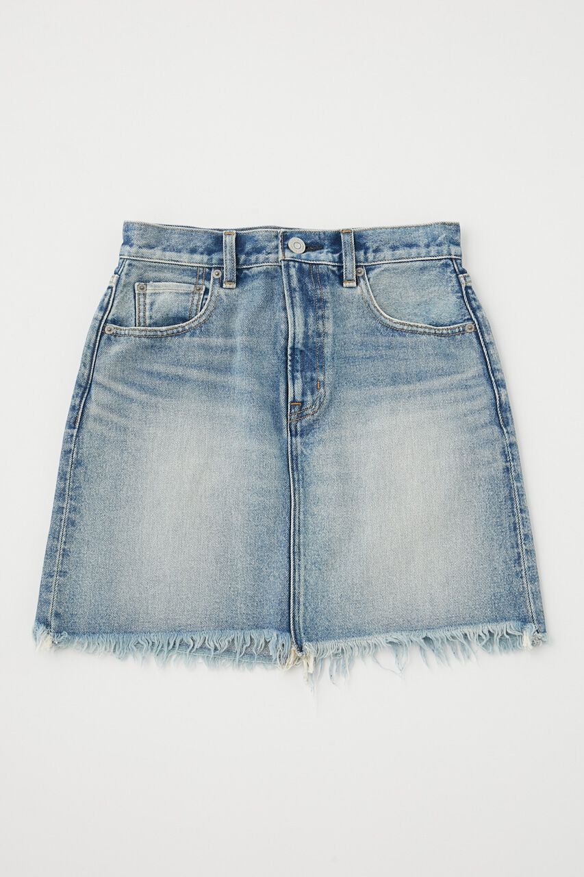 MOUSSY「FRINGE DENIM ミニスカート」|スカート|