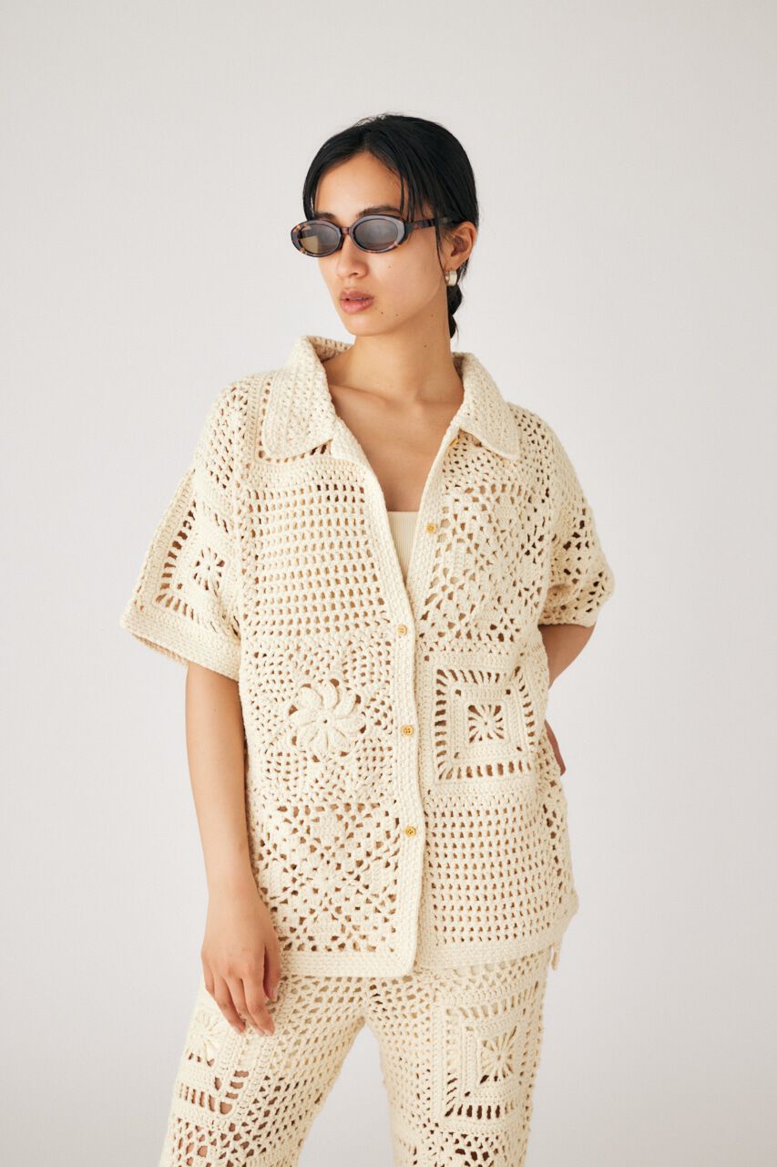 MOUSSY「CROCHET シャツ」|シャツ・ブラウス|