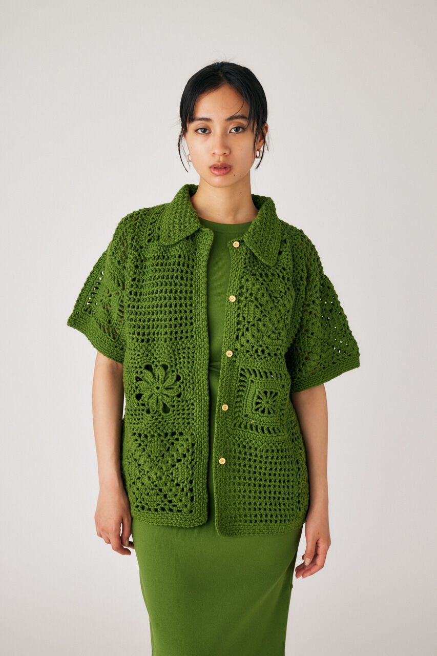 MOUSSY「CROCHET シャツ」|シャツ・ブラウス|