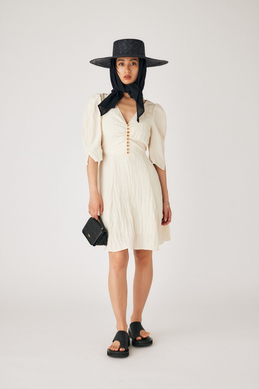 MOUSSY「HALF SLEEVE ドレス」|ワンピース|