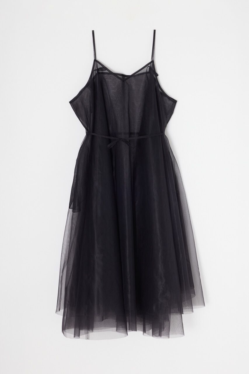 MOUSSY「チュール A LINE ドレス」|ワンピース|