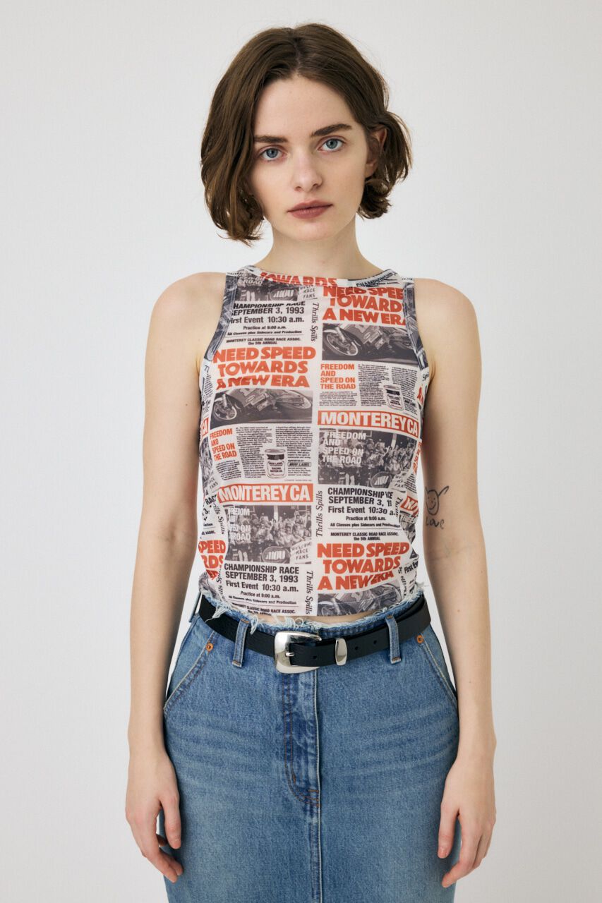 MOUSSY「ARTICLE PATTERN トップスセット」|Tシャツ・カットソー|