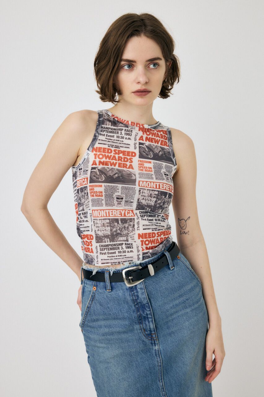 MOUSSY「ARTICLE PATTERN トップスセット」|Tシャツ・カットソー|