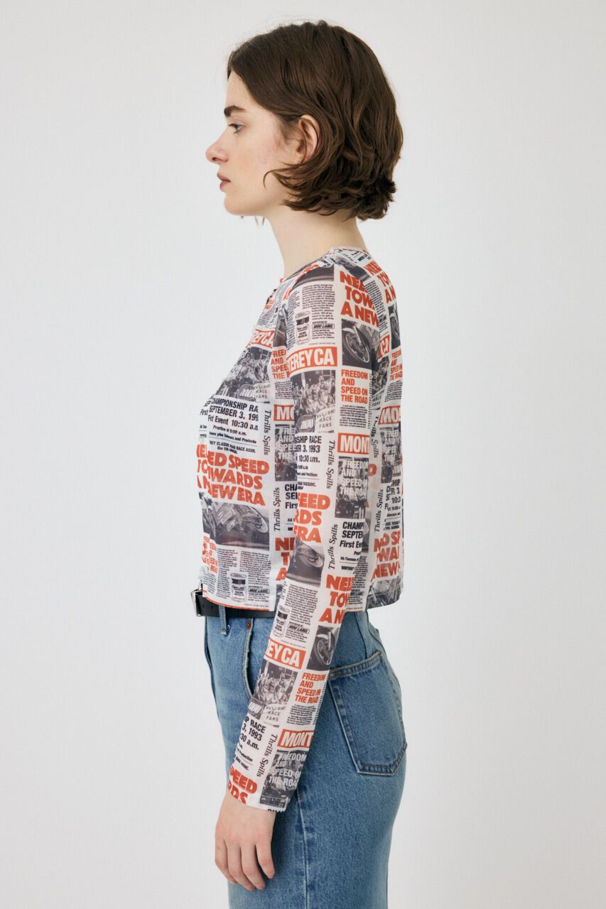 MOUSSY「ARTICLE PATTERN トップスセット」|Tシャツ・カットソー|