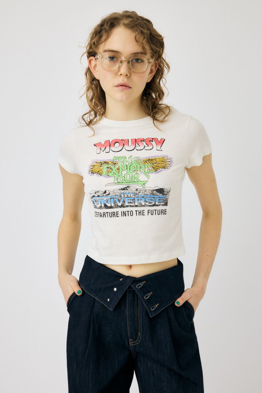 MOUSSY「MOUSSY TOUR 24 Tシャツ」|Tシャツ・カットソー|