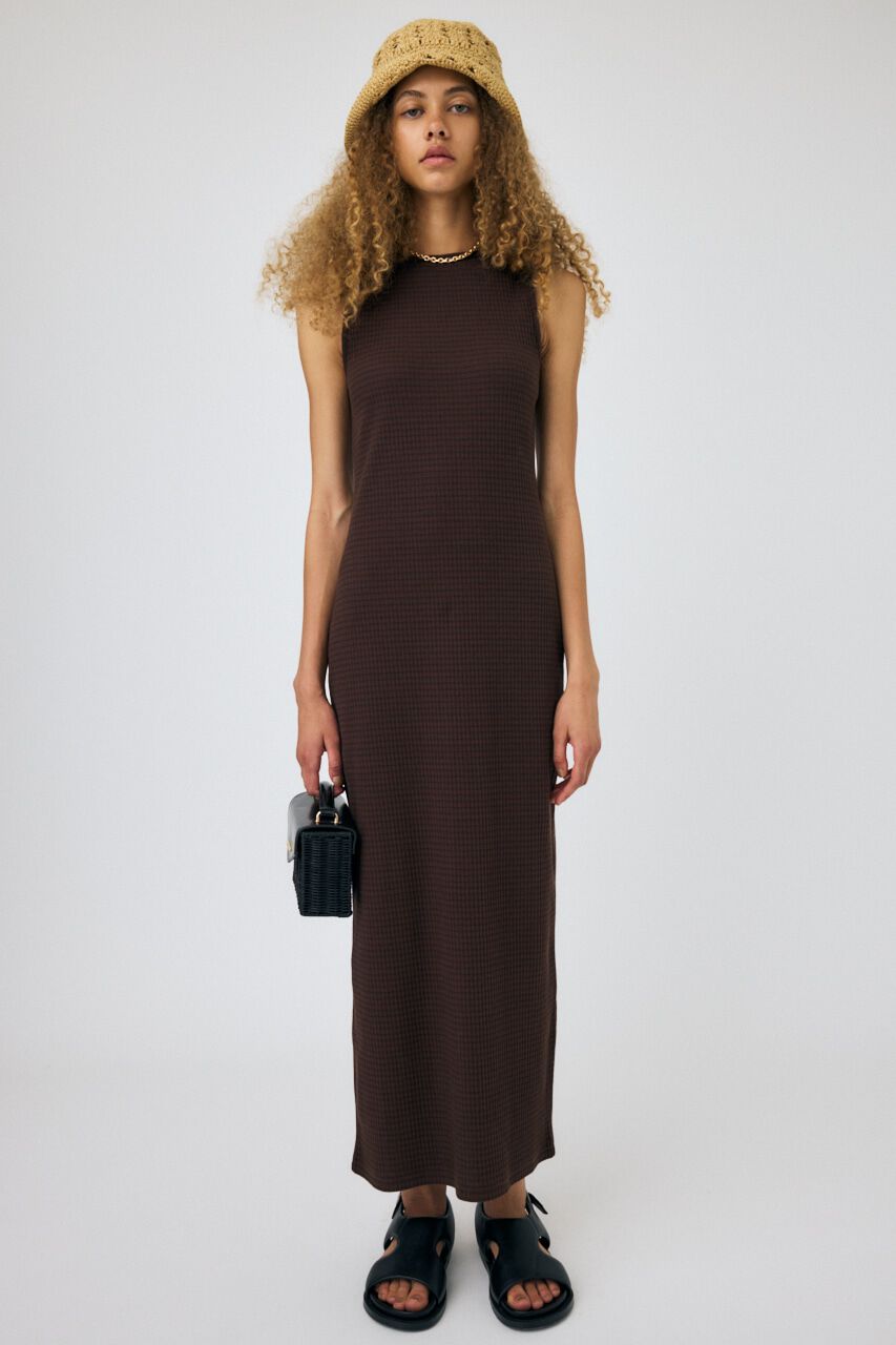 MOUSSY「CUP IN BORDER ドレス」|ワンピース|