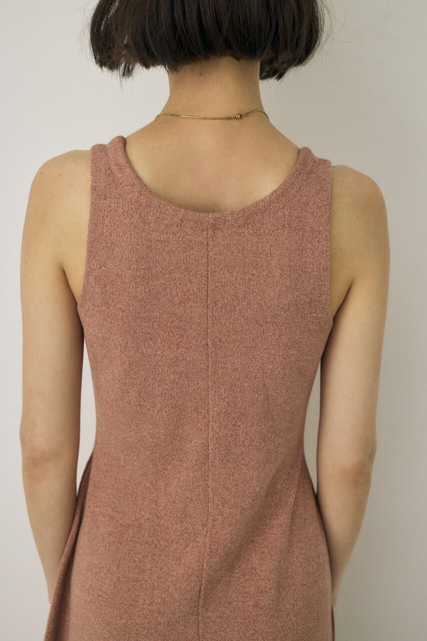 MOUSSY「ノースリーブニットワンピース　オーガニックコットン使用」|ワンピース|