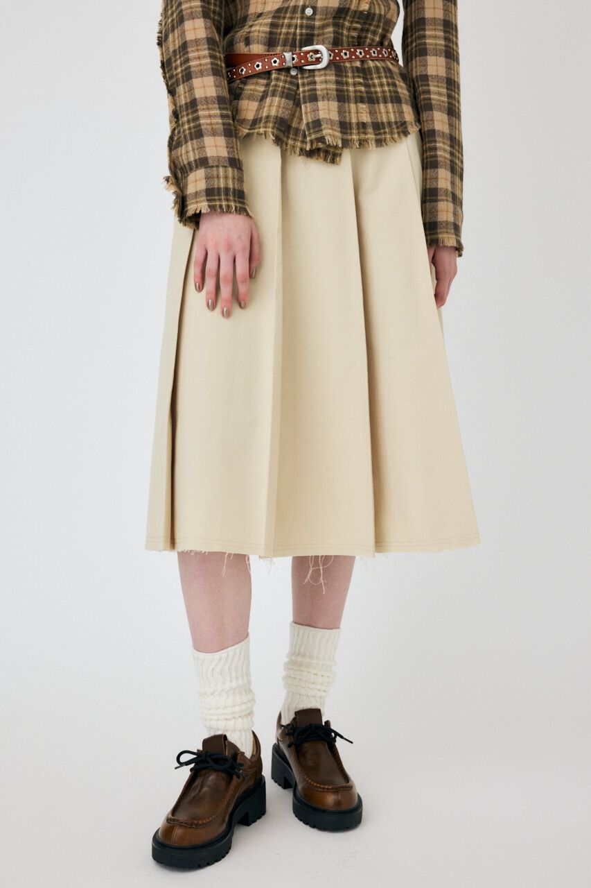MOUSSY「PLEATS ミディタックスカート」|スカート|