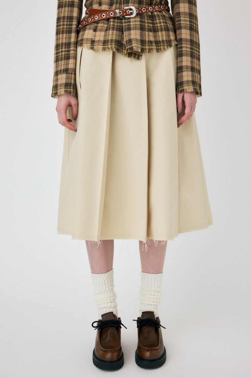 MOUSSY「PLEATS ミディタックスカート」|スカート|