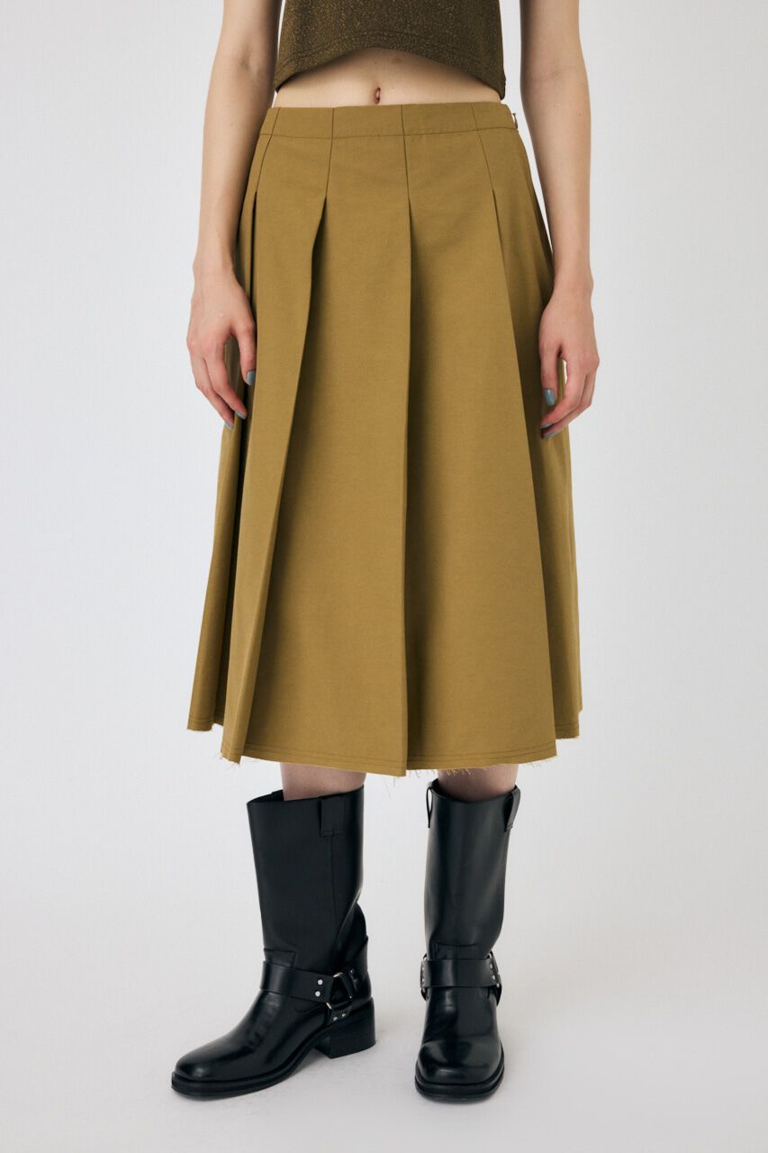 MOUSSY「PLEATS ミディタックスカート」|スカート|