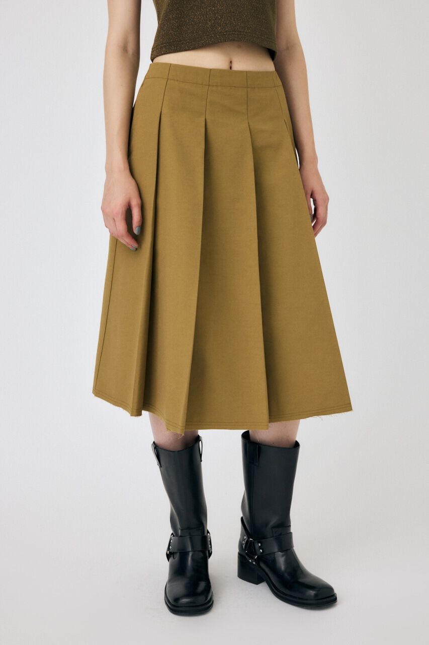 MOUSSY「PLEATS ミディタックスカート」|スカート|