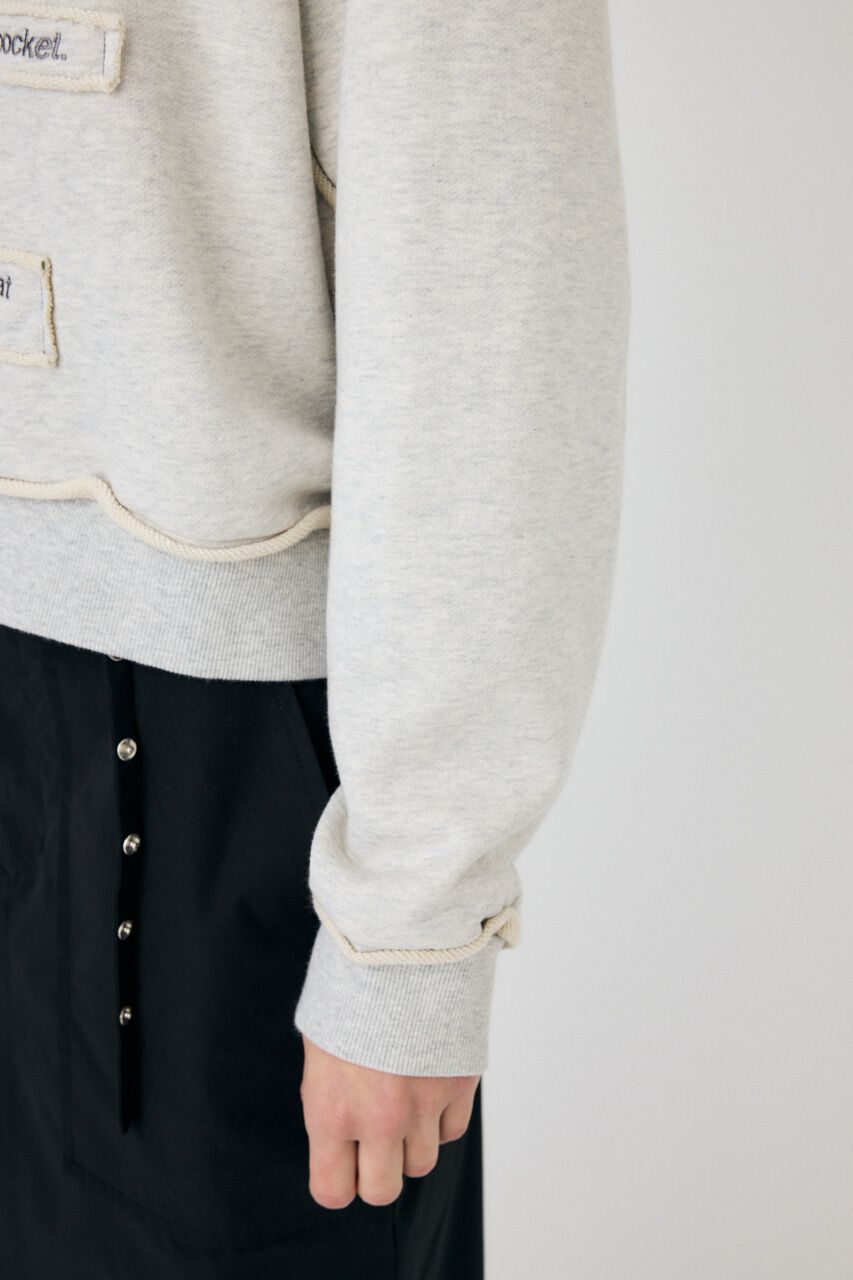 MOUSSY「GRUNGE MESSAGE プルオーバー」|パーカー|