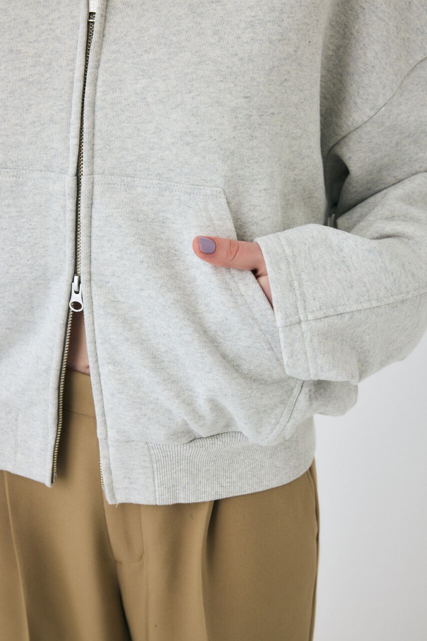 MOUSSY「ZIP UP フーディ」|パーカー|