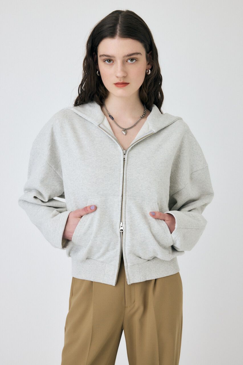 MOUSSY「ZIP UP フーディ」|パーカー|