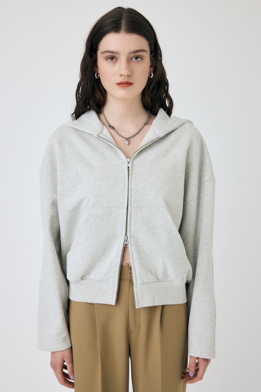 MOUSSY「ZIP UP フーディ」|パーカー|
