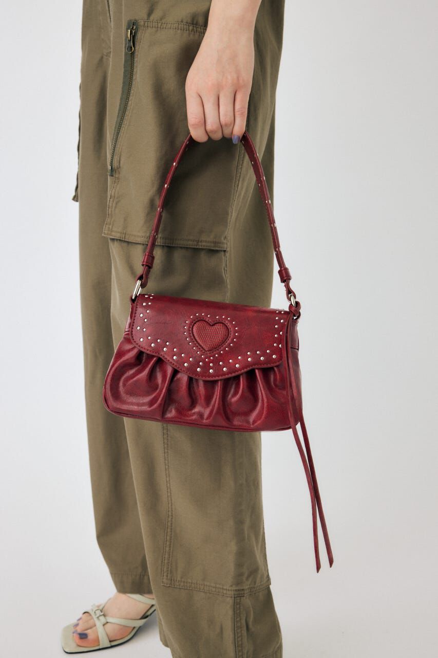 MOUSSY「HEART GATHER スタッズバッグ」|その他|