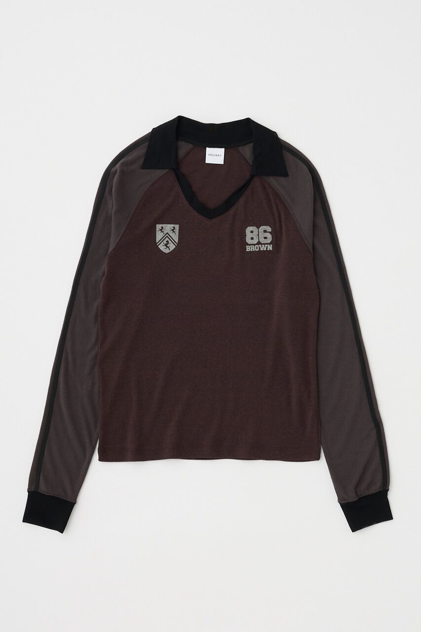 MOUSSY「SHEER GAME シャツ」|Tシャツ・カットソー|BRN