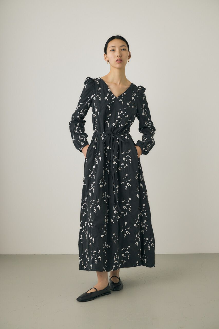 MOUSSY「花柄刺繍ワンピース」|ワンピース|柄BLK5