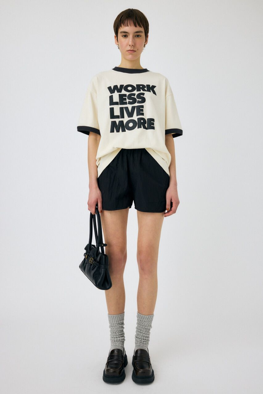 MOUSSY「SLOGAN ビッグ TEE」|Tシャツ・カットソー|