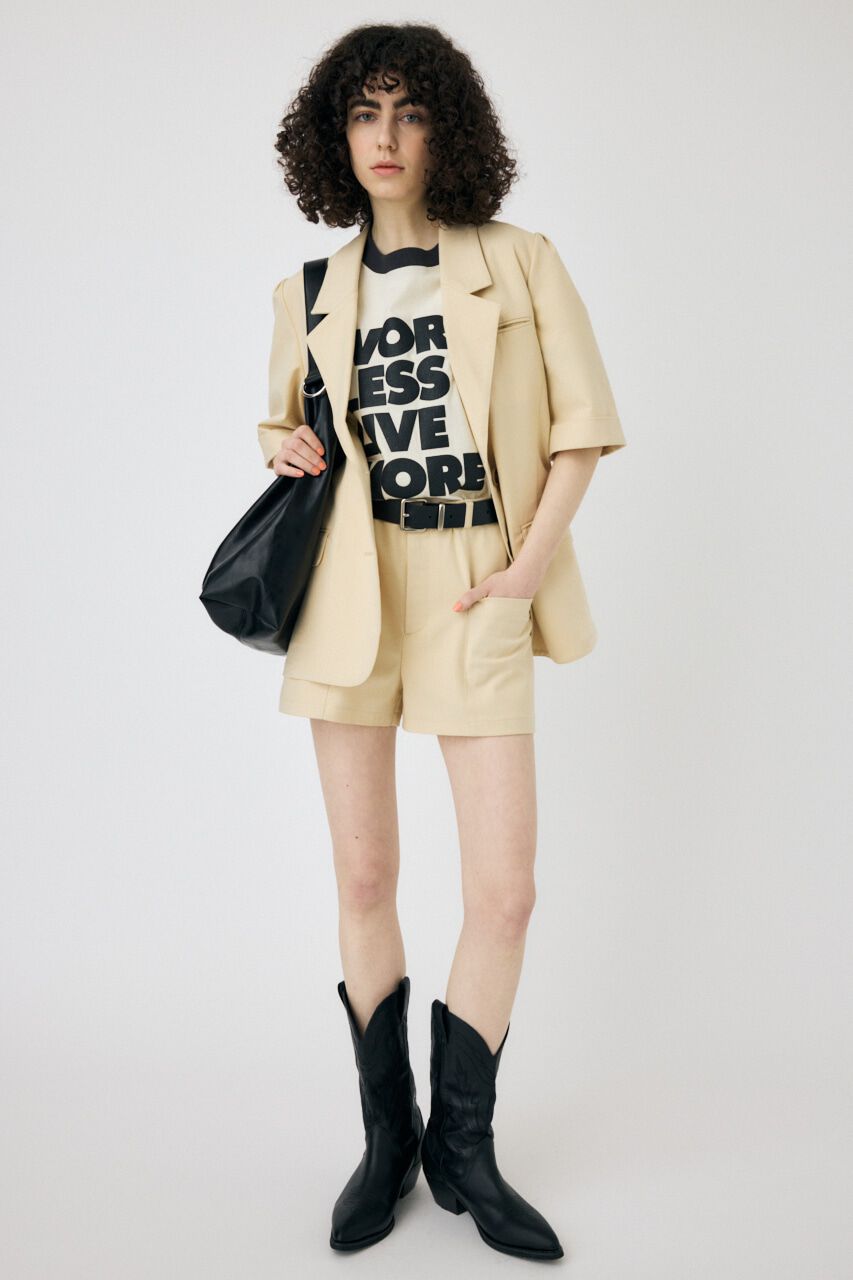 MOUSSY「SHORT SLEEVE テーラードジャケット」|その他|
