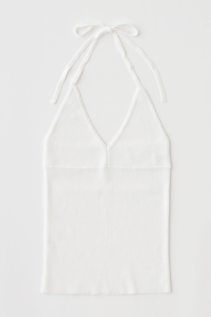 MOUSSY「HALTER KNIT キャミ」|キャミソール|