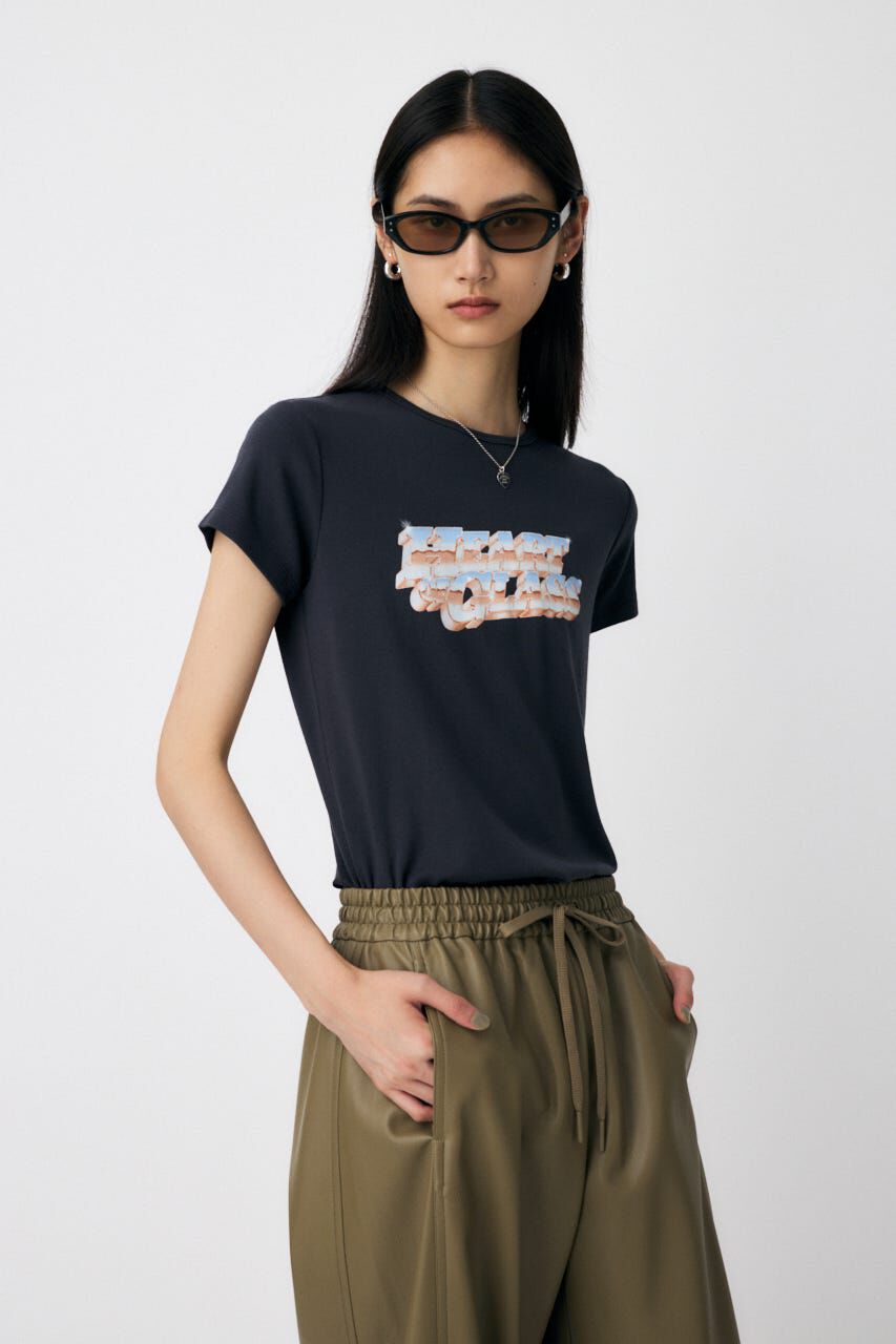 MOUSSY「CHROME LOGO TEE」|Tシャツ・カットソー|