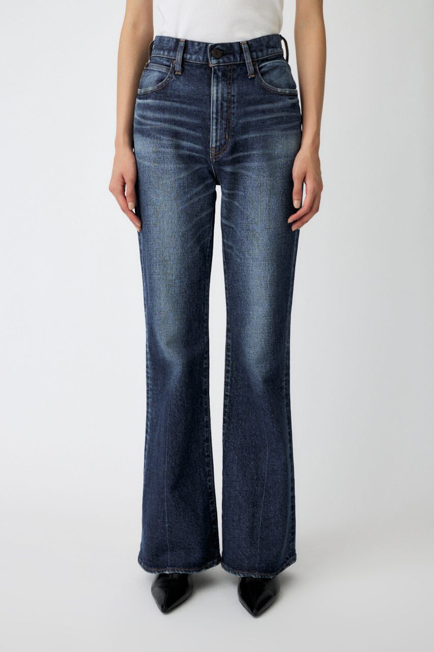 MOUSSY「MVS D/BLU FLARE」|デニム|D/BLU3