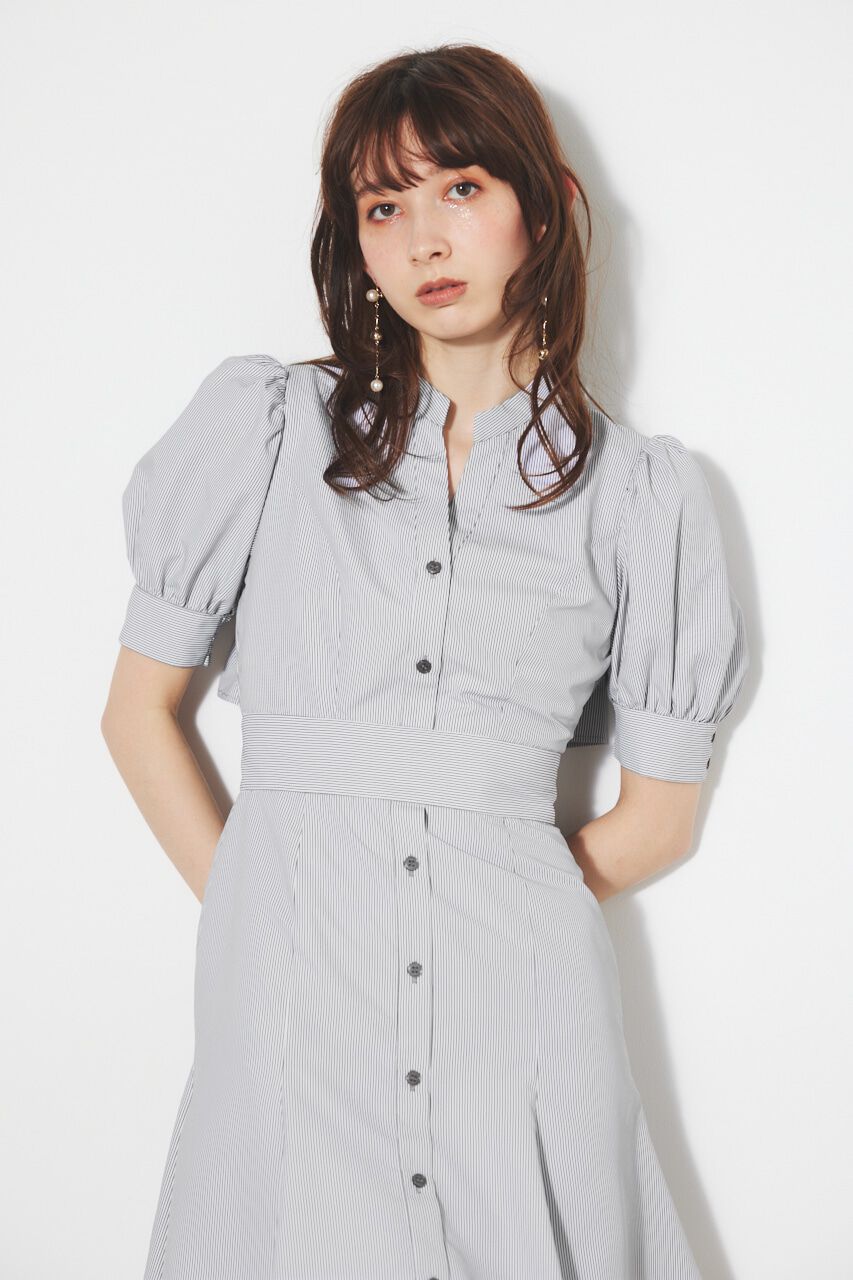 rienda「バックフリルオープンマーメイドミニOP」|ワンピース|