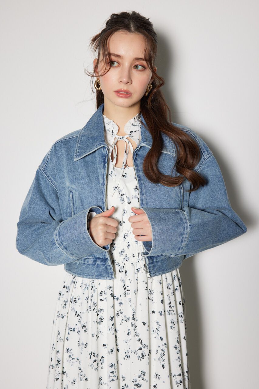 rienda「ステンカラーデニムジャケット」|その他|